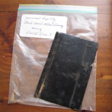 Gail's uncle, Albert Vining, left this diary from World War I about his experience in France.
